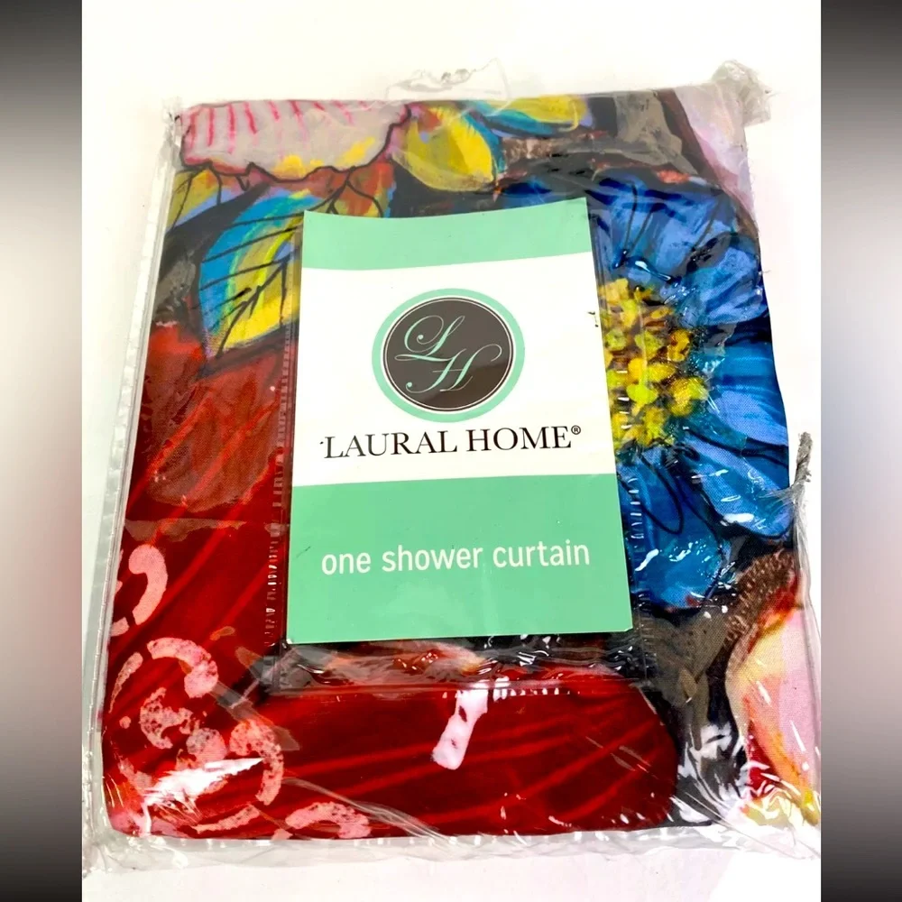Laural Home BOHO Shower Curtain brand new